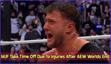 MJF Expected To Take Time Off Due To Injuries After AEW Worlds End